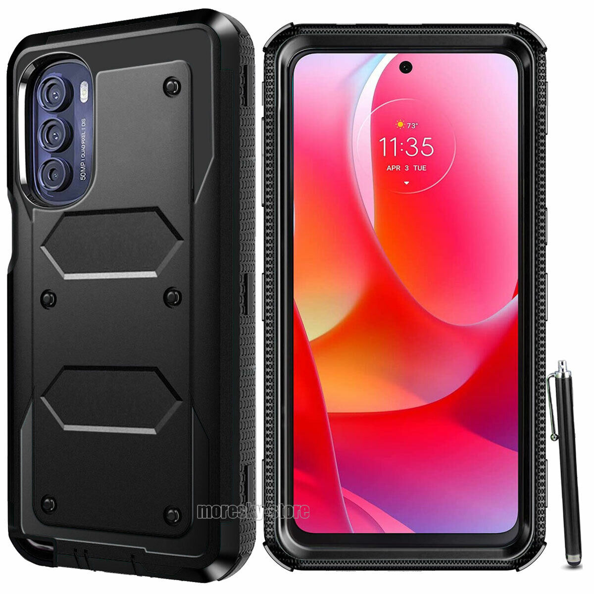 For Motorola Moto G Stylus 2022 Case Luxury Dual Layer Rugged Hybrid Phone Cover