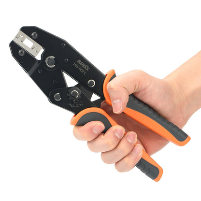 IWISS HS-05FL Wire Stripper Ratchet Crimping Plier Crimping Tool 4.8-6.3mm2