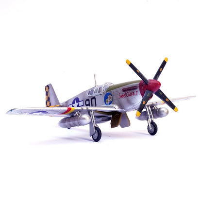 1/72 US P-51B Mustang Fighter 319 Squadron Alloy Aircraft Model