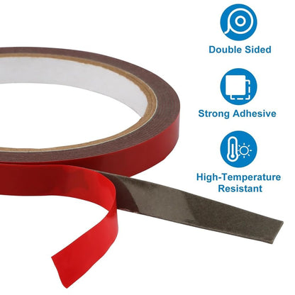 400 Auto Tape Acrylic Foam Double Sided Back Car Mounting Adhesive 3m x10mm 10ft