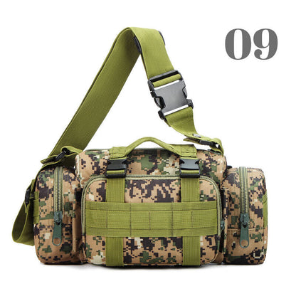 Men's Military Tactical Waist Bag Outdoor Camping Shoulder Chest Bag Fanny Pack