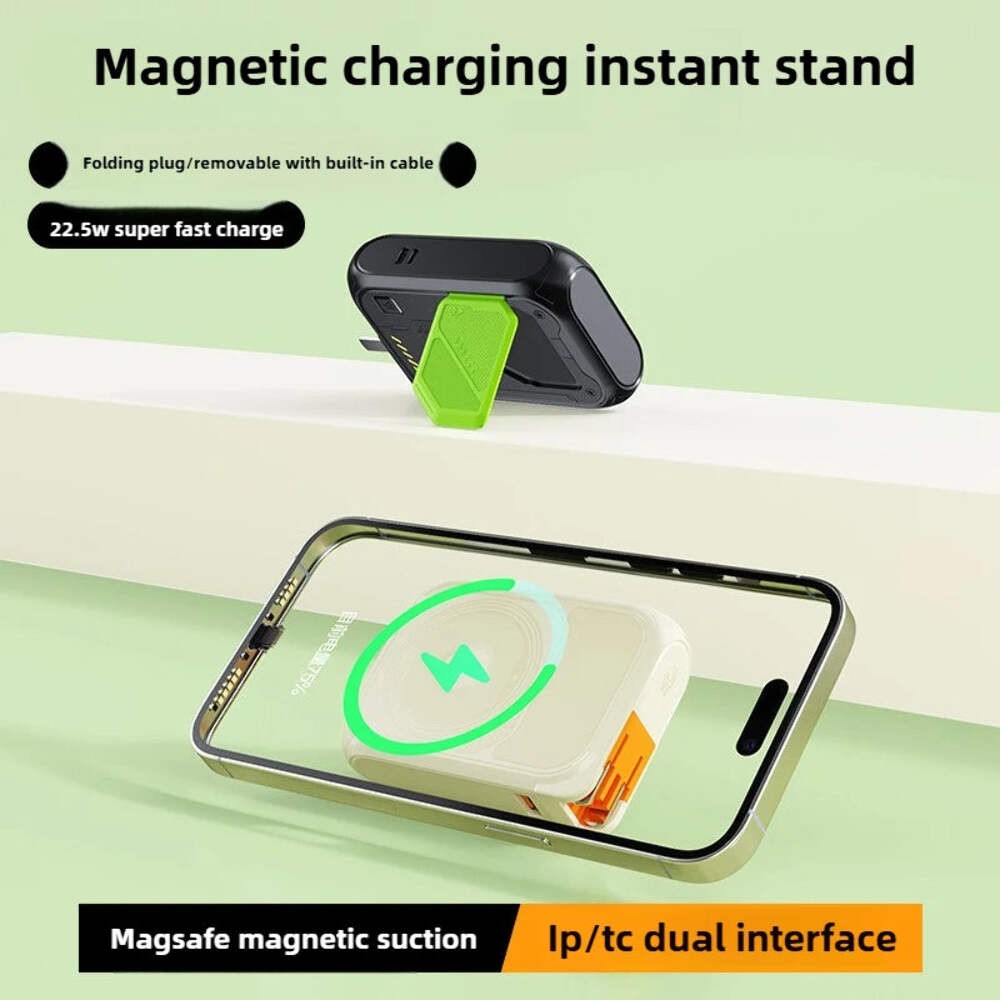 Wireless Power Bank – 20000mAh 22.5W Fast Charge