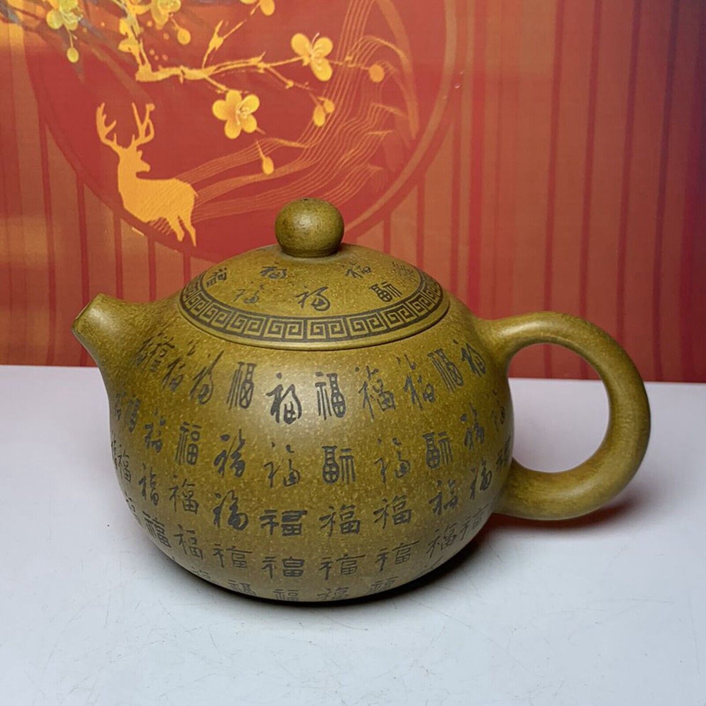 Vintage China Yixing Purple Clay Teapot Zisha Ceremony Exquisite Teaware Collect