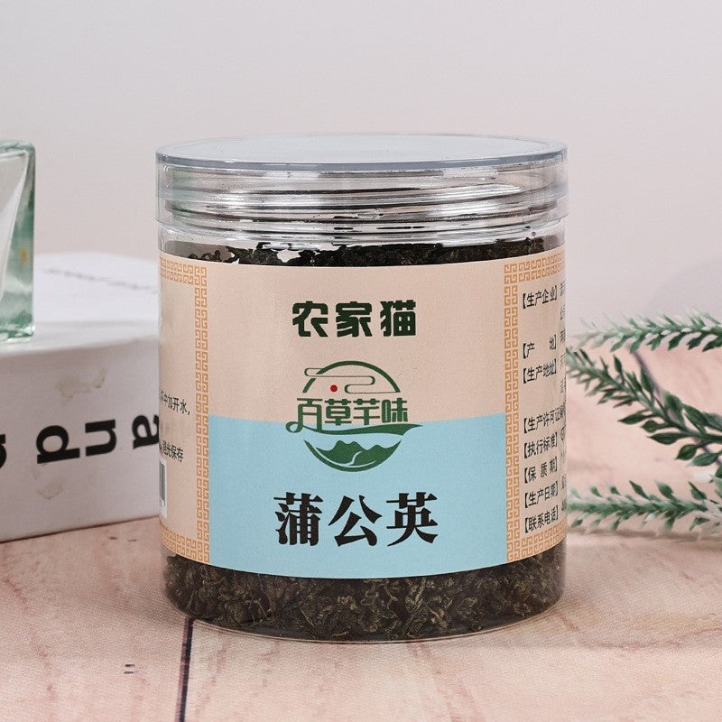 60g Wild Dandelion Tea Reduce Internal Heat Health-preserving Tea Canned Tea