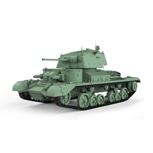 SSMODEL 48560 1/48 25mm Military Model Kit British A9 Cruiser MkI Light Tank
