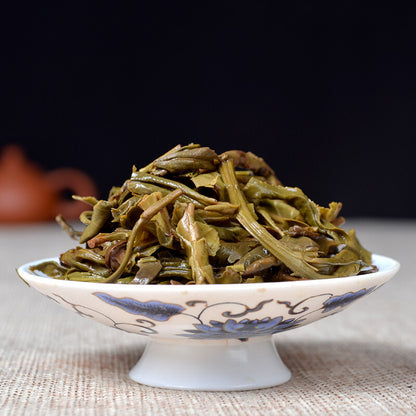 Mengku The More Old The More Fragrant Pu'er Tea 357g Puer Raw Tea Cake Shen