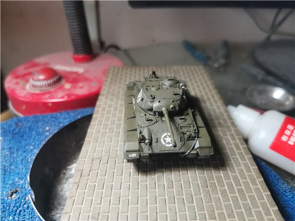 3D Printed 1/72 American Chaffee Light Tank Finished Product