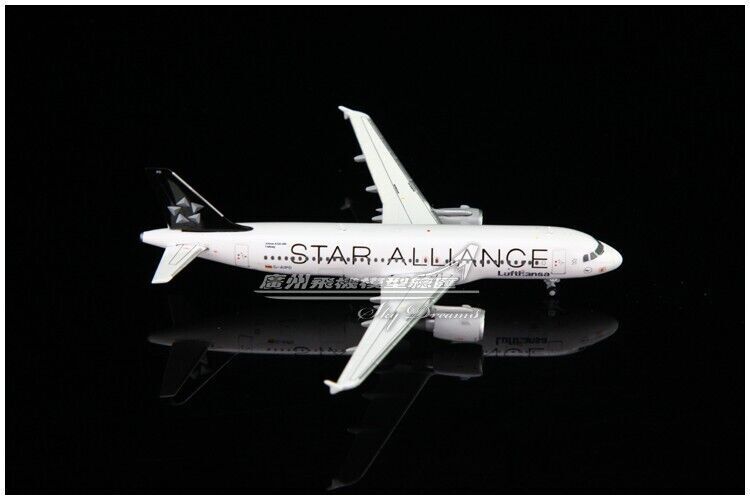 1:400 JC Wings Lufthansa STAR ALLIANCE AIRBUS A320 Plane Diecast Aircraft Model