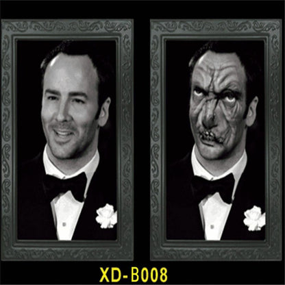 Halloween 3D Ghost Photos Frame Decoration Spooky Party Delivers Crafts Horror