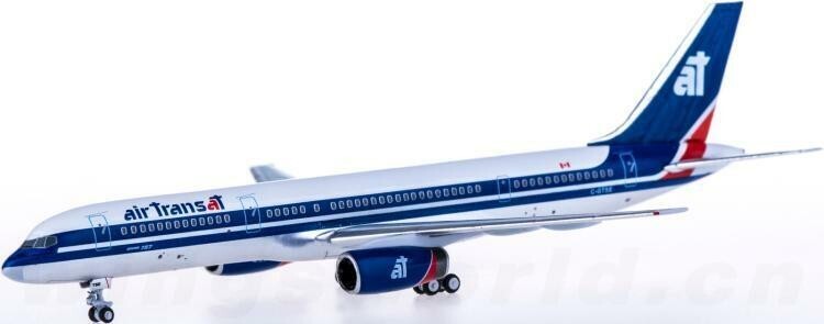 1:400 AeroClassics Air Transat Boeing 757-200 Passenger Plane Diecast Model