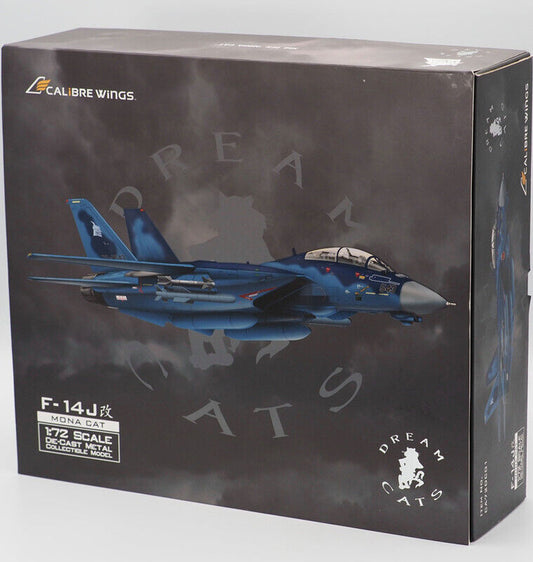 1:72 Calibre Wings F-14J KAI ‘MONA CAT’ Fighter Diecast Model Colleciton