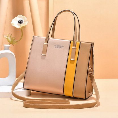 Women's Boston Bag Leather Crossbody Shoulder Bag Satchel Tote Handbags