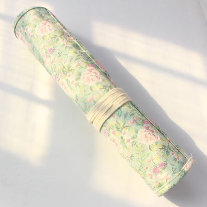 20 Pocket Art Paint Brush Case School Roll Up Pen Holder Canvas Pouch Bag