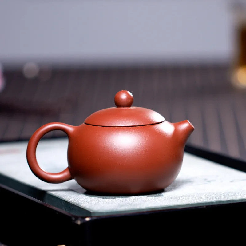 200ml Traditional Xishi Pot Chinese Handheld Kettle Kung Fu Zisha Tea Set
