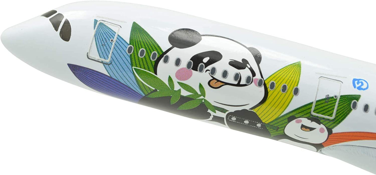 1:400 20cm A350 China Sichuan Airlines Panda Metal Airplane Model Plane Toy