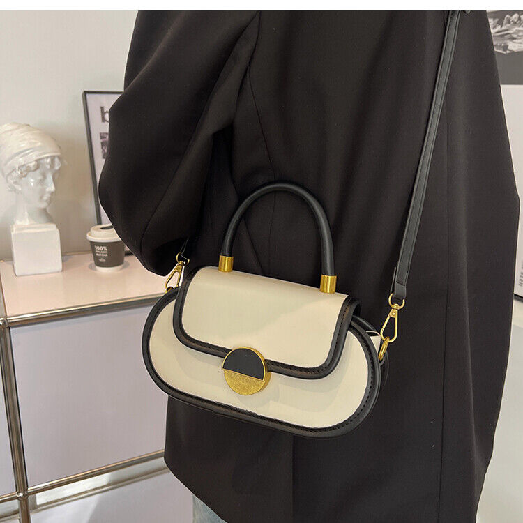 Women Shoulder Bag PU Leather Handbag Girls Tote Bag