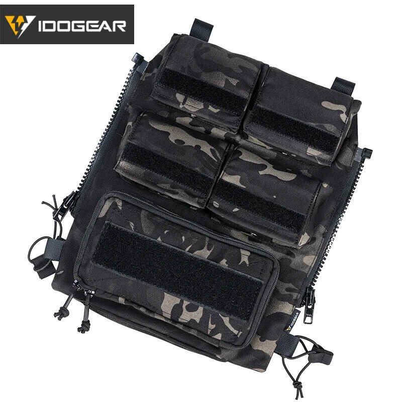 Tactical Pouch Bag Zip On Panel Modular Backpack Pouch