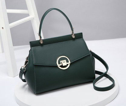 Autumn Winter Leather Lady Handbag Leisure Business Slant Leather Bag Shoulder