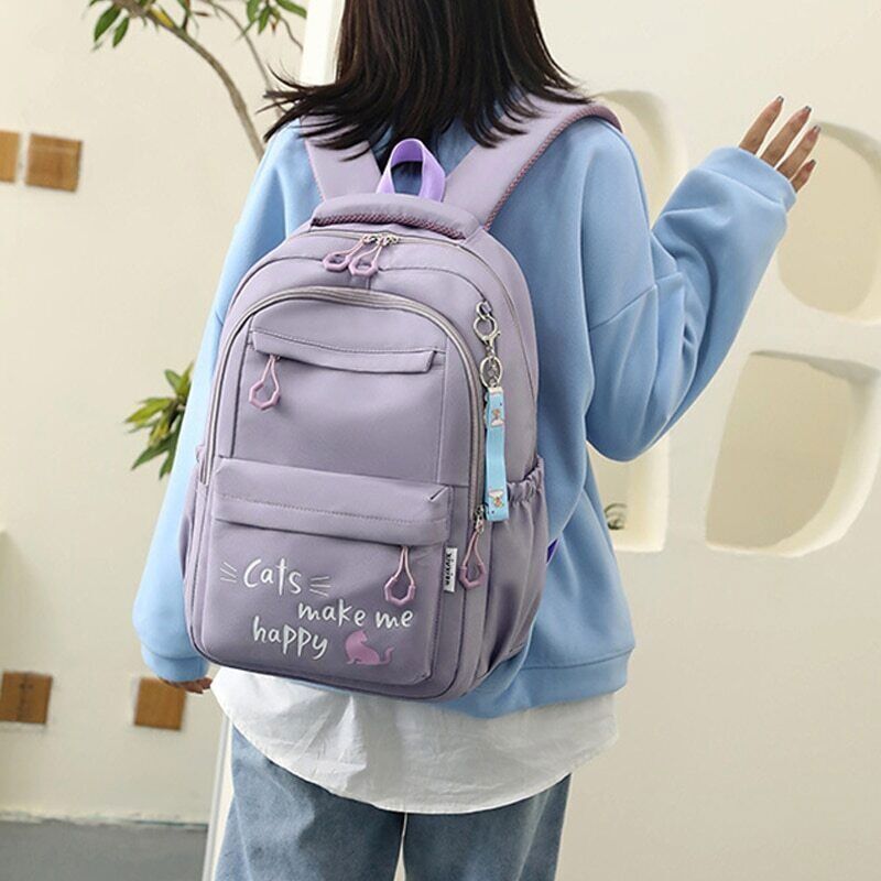 Backpack Girls School Bags Waterproof Teens College Student Travel Shoulder Bag