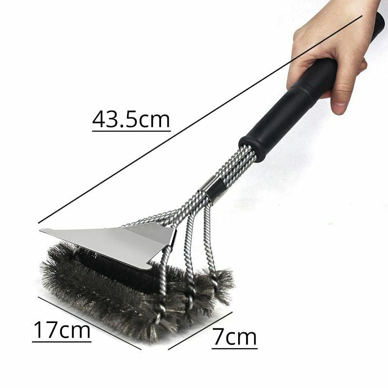 Grill Brush Scraper BBQ Cleaner Tools Weber Ideal Barbecue Accessories Stain Gas