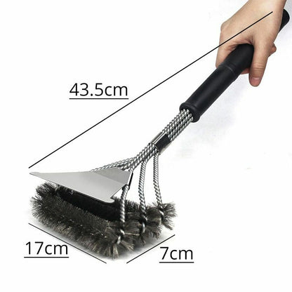 Grill Brush Scraper BBQ Cleaner Tools Weber Ideal Barbecue Accessories Stain Gas