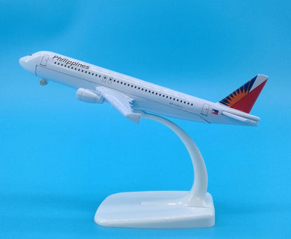 16cm Philippines AIRBUS A320 Passenger Aircraft Diecast Aircraft Plane Model