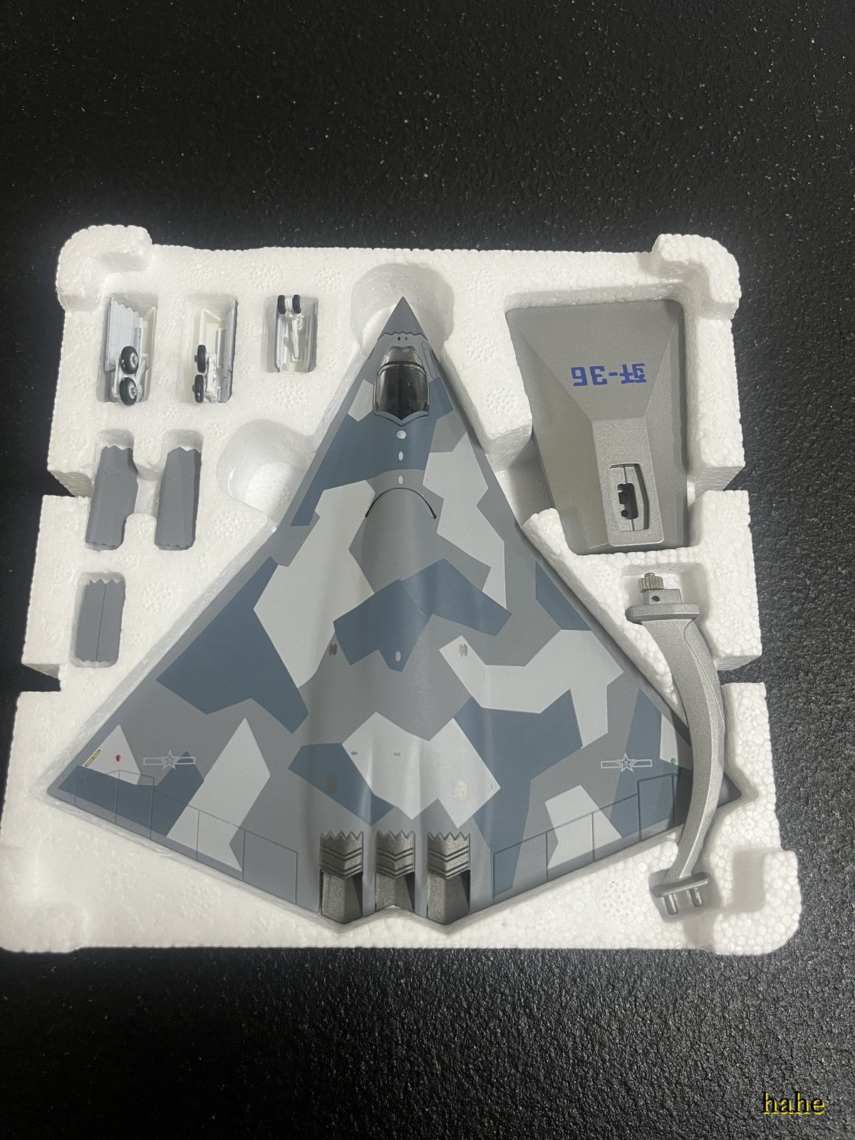 1/144 AF1 Chinese Air Force J-36 6th Generation Stealth Fighter Finished Model
