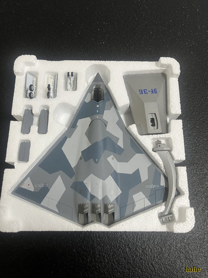 1/144 AF1 Chinese Air Force J-36 6th Generation Stealth Fighter Finished Model
