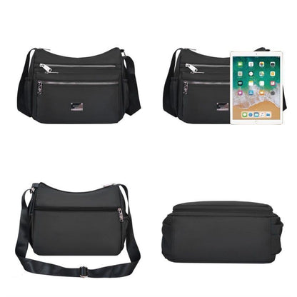 Women Shoulder Bag Waterproof Oxford Handbag Crossbody Soft Tote Purse 22*8*17CM