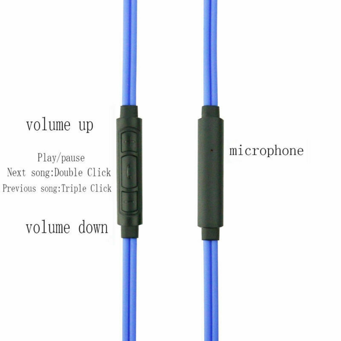 1*Cable Volume Remote & Mic For Sennheiser HD25 HD 25-1 HD25-1 II HD25-13 HD25-C