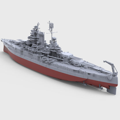 1/600 Model USS New Mexico Class Mississippi (BB-41) 1945 Battleship Full Hull