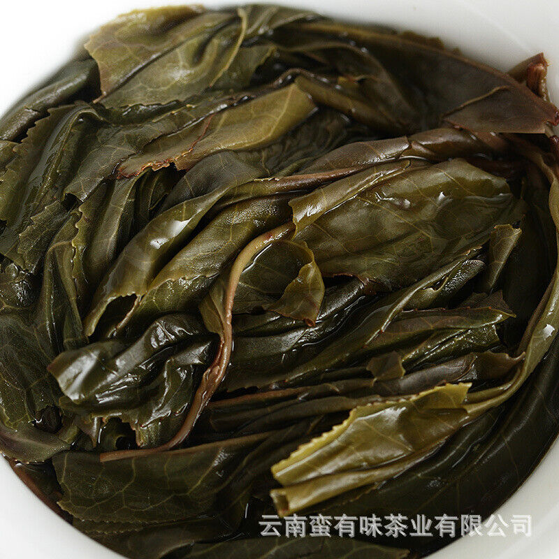 500g Loose Tea Yunnan Puerh Tea Menghai Qiao Mu Raw Tea (No.1 PN) Big Tree Tea