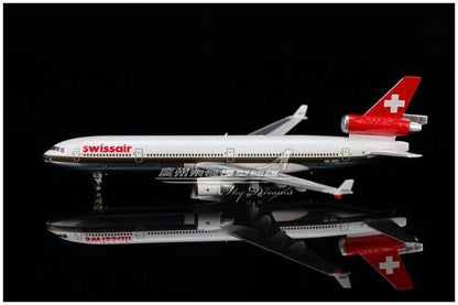 1:400 Phoenix Swissair McDonnell Douglas MD-11 Passenger Airplane Diecast Model