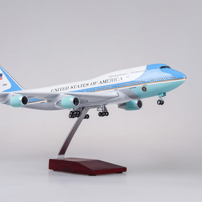 1/150 Resin US Air Force One B747 Boeing 747 Plane Model Airplane Airline Gift