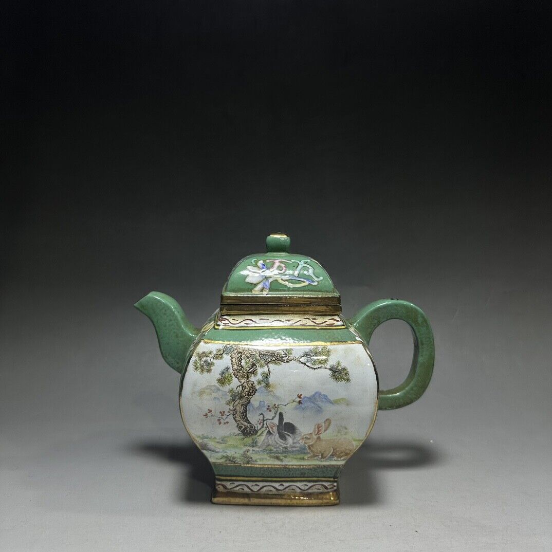 vintage chinese yixing purple clay teapot zisha ceremony teaware collection rare