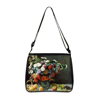 Famous Paintings Handbag Women Shoulder Bags Shopping Bag Canvas Pouch Zipper