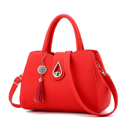Women Ladies PU Leather Handbags Shoulder Messenger Bag Women Satchel Tote Purse