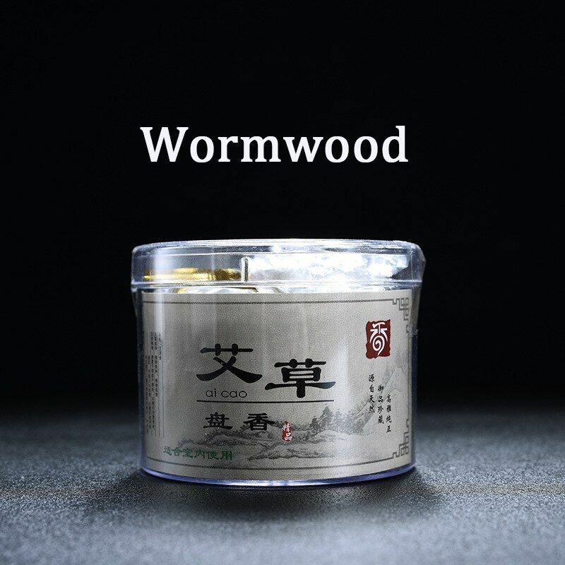 4 Hour Incense Coil Tibetan Sandalwood Wormwood Jasmine Home Aromatic Fragrances