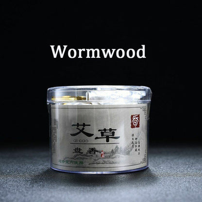 4 Hour Incense Coil Tibetan Sandalwood Wormwood Jasmine Home Aromatic Fragrances