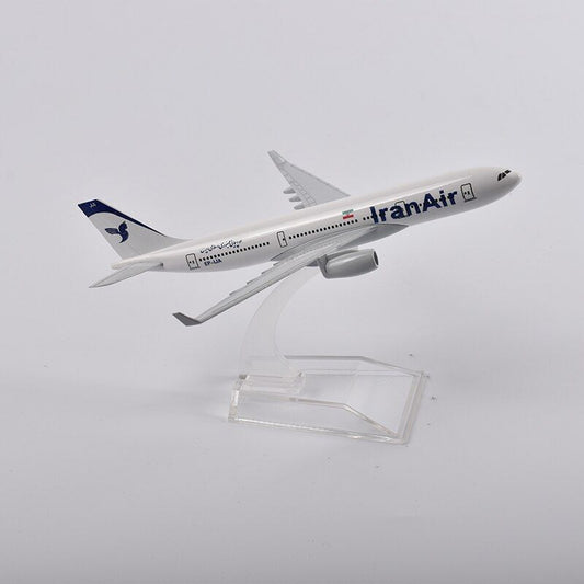 1:400 A330 Iran Air Metal Airplane Model Alloy Plane Model Aviation Collection