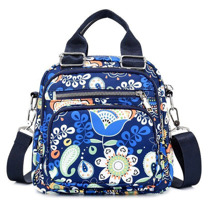Nylon Waterproof Shoulder Bags Casual Tote Crossbody Purse Messenger Bag Handbag
