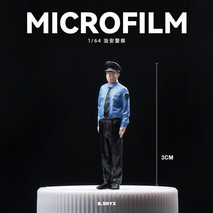 1/64 Figure Model Sexy Girl Model Boy Model City Street Mini Scene Doll