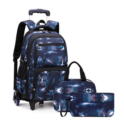 School Bag Wheels School Backpack on Wheels School Bags Boys Wheeled School