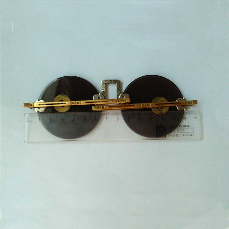 China Shanghai Old Folk Glasses Plain Crystal Sunglasses