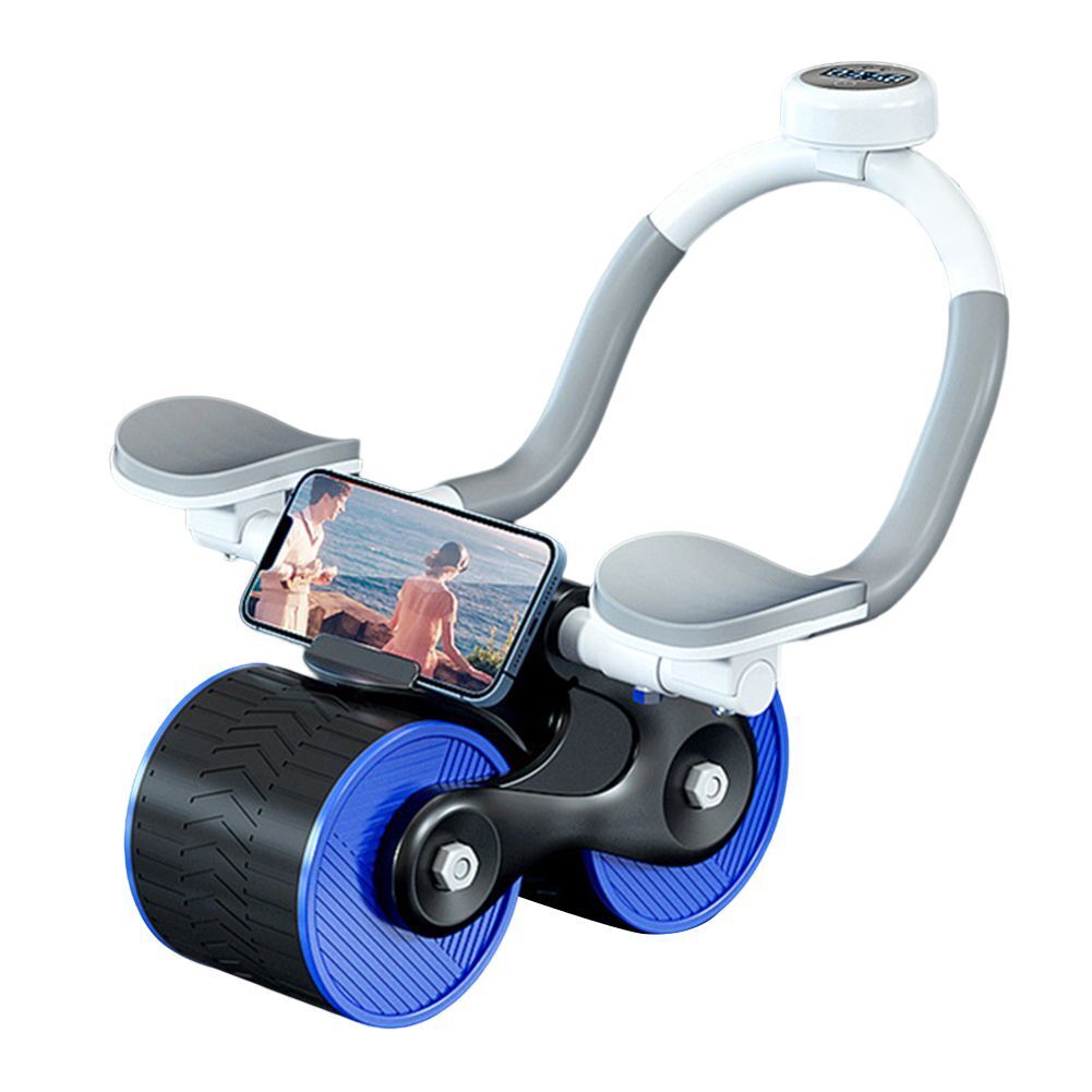 Abdomen Roller With Timer Abdominal Muscles Fitness Wheel Training Bodybuilding