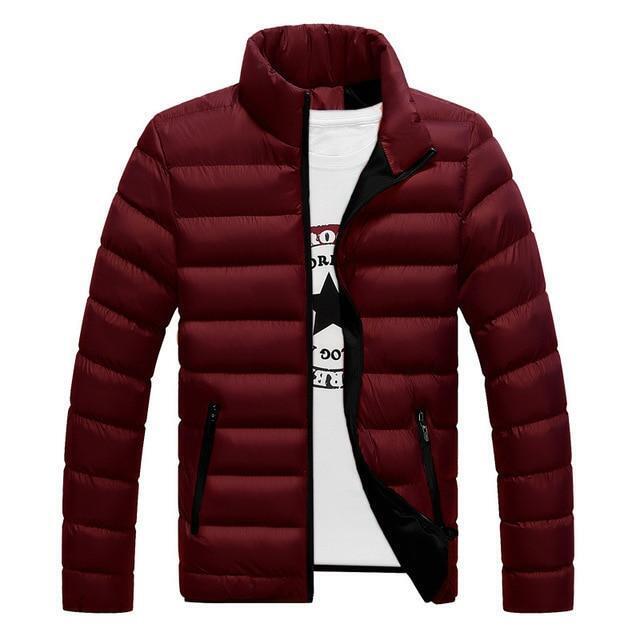 Abrigo Para Hombre Chaqueta Chamarras Camperas De Frio Nieve Parka De Invierno