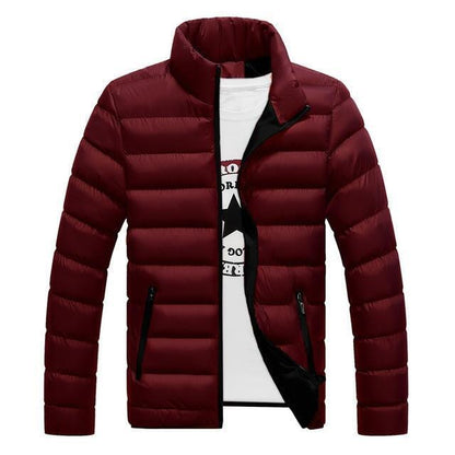 Abrigo Para Hombre Chaqueta Chamarras Camperas De Frio Nieve Parka De Invierno