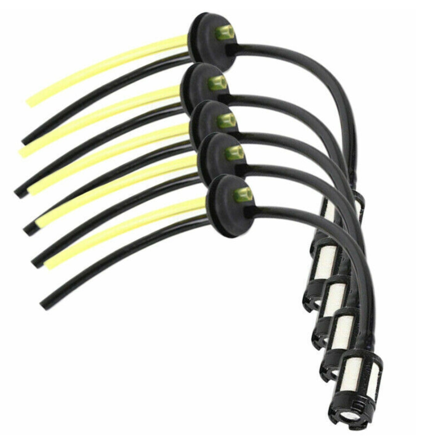 5Pcs Strimmer Trimmer Fuel Hose Pipe With Tank Filter Trimmers Brush Cutter Kit