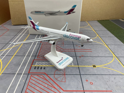 1:400 Hogan Eurowing discover AIRBUS A330-300 Airplane Diecast Aircraft Model