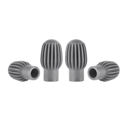 2Pcs Soft Silicone Drum Stick Sleeve Caps Drumstick Protective Mute Cover Cap b
